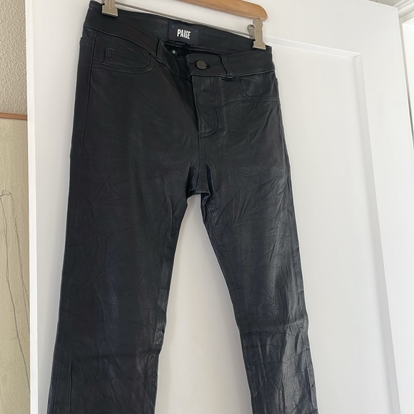 NWT Paige Leather pants - Picture 2 of 9